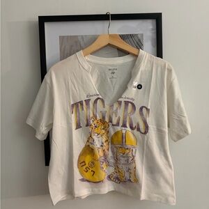 LSU Crop top